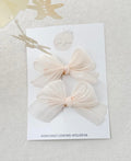 Haarspeldje light pink - Bow